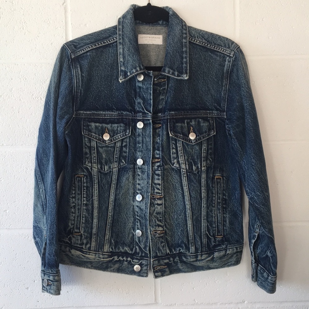 Jean Jacket size small color blue